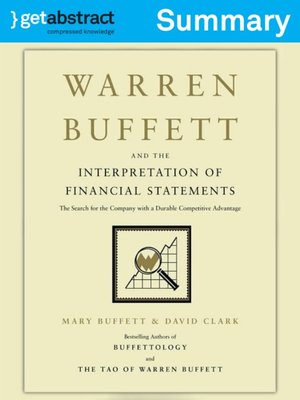 cover image of Warren Buffett and the Interpretation of Financial Statements (Summary)
